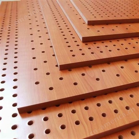 优质扩散体吸音板 影院木质吸音板装饰板瑞硕 槽木吸音板
