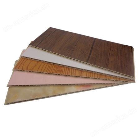 有沐竹木纤维集成墙板室内快装墙板 PVc扣板色环保
