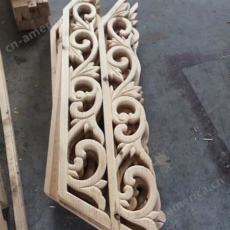 古建实木浮雕撑弓 工程材料定制厂仿古榫卯结构