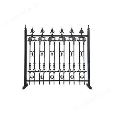 普罗盾铸铁护栏小区围墙铸铁透视墙铁艺围栏庭院栅栏隔离栏