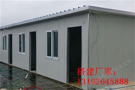 上海嘉定搭建彩钢活动板房 工地临建房活动板房