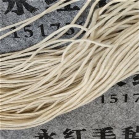永红毛毡厂家批发定做纯羊毛毛毡绳 工业羊毛毡油塞 电锤吸油绳
