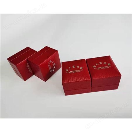 戒指盒 CAICHEN/采臣饰盒 戒指盒设计 仿皮盒 绒布盒 OEM加工厂