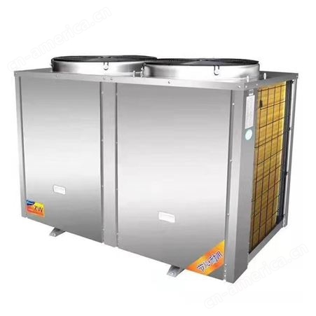 空气源热泵机安装_晶友_商用空气源热泵机组10P_免费设计热水方案
