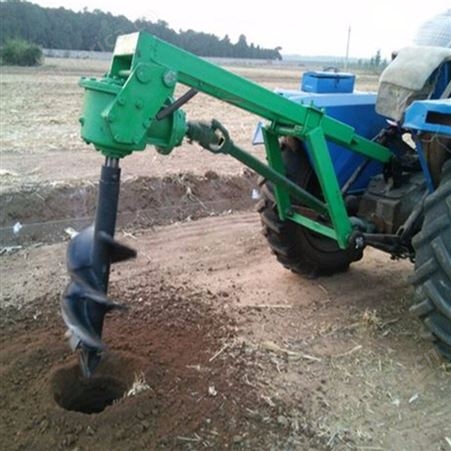 拖拉机挖坑机厂家 多功能拖拉机挖坑机 生产园林挖坑机