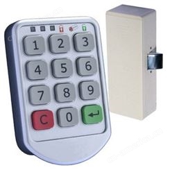 赞得 办公柜锁 更衣柜电子密码锁 员工储物柜按键密码