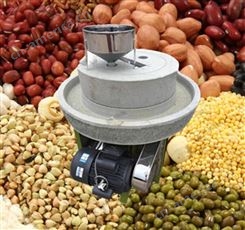 100型号玉米面粉石磨机 电动商用水磨磨浆机 自动进料香油机