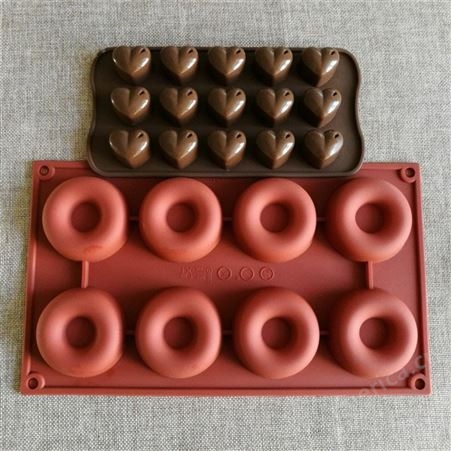 定制食品级硅胶烘焙模具翻糖蛋糕模巧克力饼干果冻奶酪模具