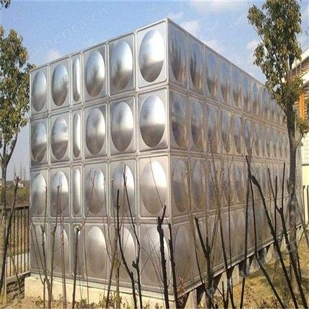 不锈钢加厚储水箱 组合式 焊接式热泵热镀锌水箱