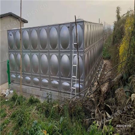 304不锈钢水箱_消防工业生活农业方形储水设备箱