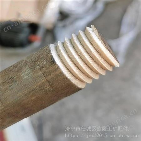 木工螺纹开牙机 锹把机 加工圆木棒拖把杆锄把端头套丝机厂家