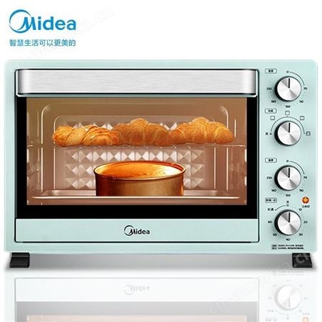 美的（Midea）家用多功能电烤箱 便捷旋控-PT35A0