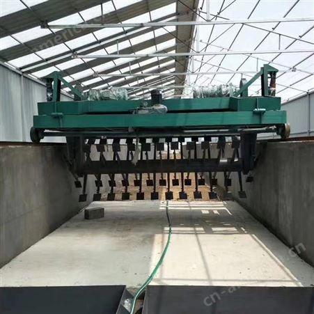自动槽式抛翻机 运行可靠 3米有机肥翻粪机 养殖场用