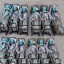 LB-7X10电动打压泵结构特点 电动水压泵是单相或三相电动机驱动的三缸柱塞泵