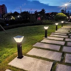水晶亚克力太阳能草坪灯 现货供应 小区 公园 别墅庭院  LED草坪灯 厂家直供