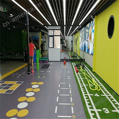 塑胶地板厂家 健身房地面地胶 达郑州pvc塑胶地板