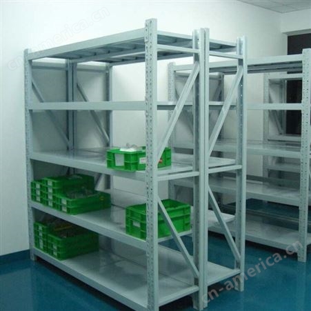 仓储重型货架 物流仓库置物架 储藏间家用4层轻型货架 旺运