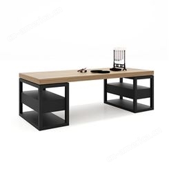 新中式实木书桌 白蜡木现公桌椅 轻奢写字书台书房家具套装组合 可定做