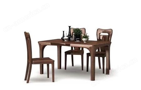 山东实木餐桌椅子定制家具