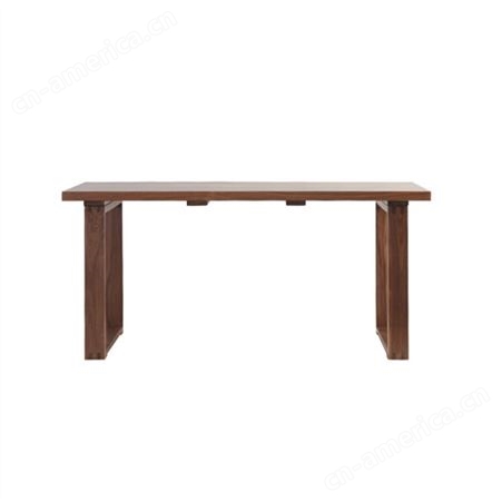 新中式书桌椅组合 白蜡木书房书法桌 画案写字台实木禅意简约办公桌 可定做