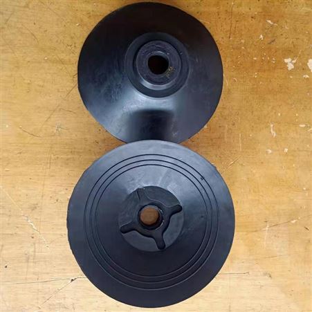 圆众精选厂家供应 双层橡胶吸盘 真空橡胶吸盘 带螺栓橡胶吸盘