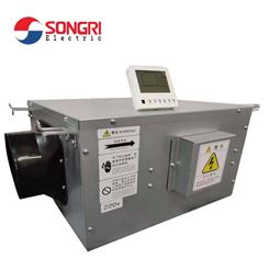 上海松日SONGR工地项目常用500/2600m³/h柜式离心风机箱式管道排风